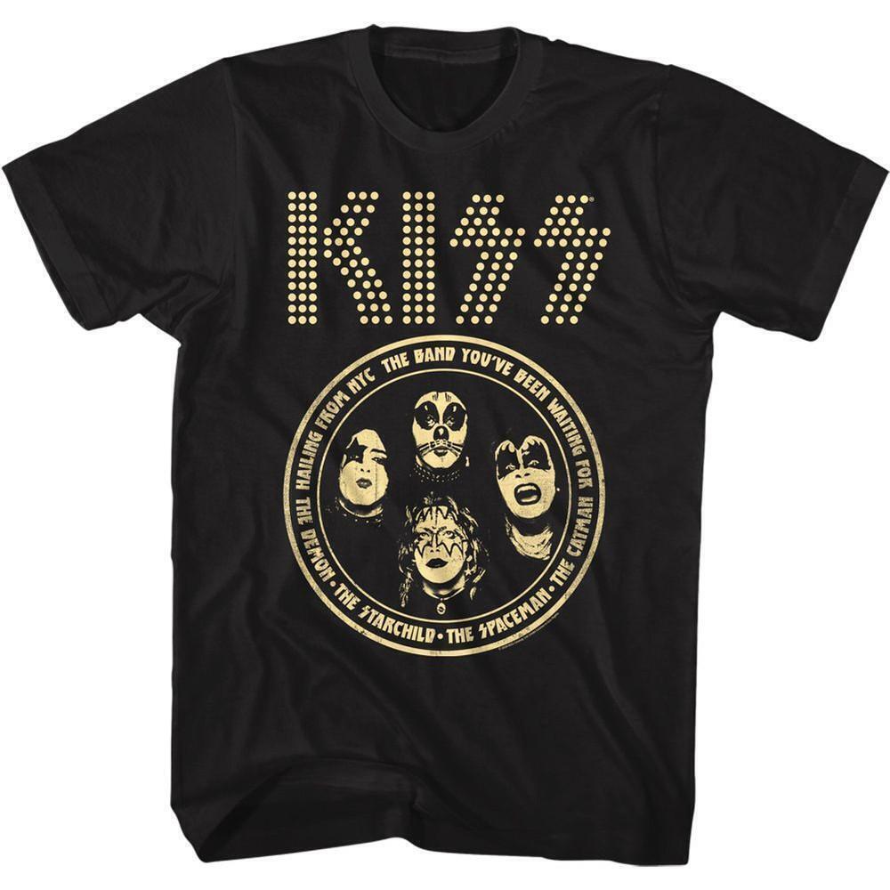Kiss From Nyc Black Adult T Shirt
